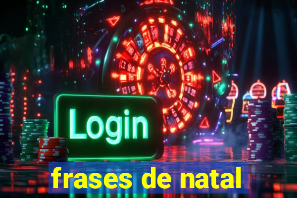 frases de natal